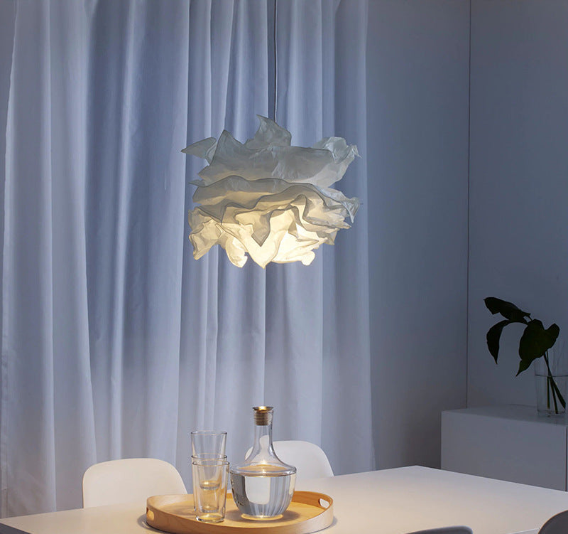 Pendant Light Parchment Cloud in Nordic Style | Aeruno