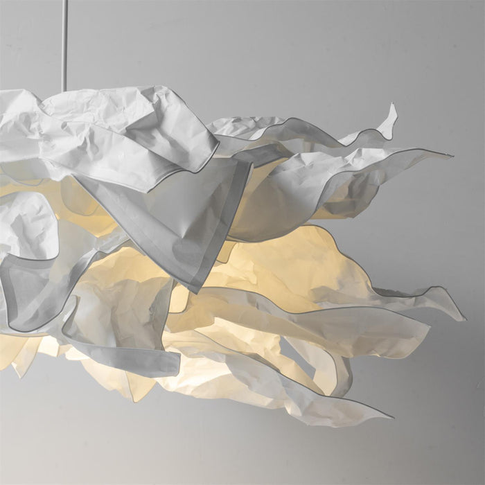 Pendant Light Parchment Cloud in Nordic Style | Aeruno
