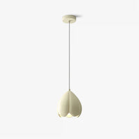 Pendant Light Resin Shade in Modern Floral Style | Nerano