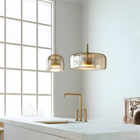 Pendant Light Retro Glass LED Modern Style | Halvra