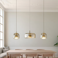 Pendant Light Retro Glass LED Modern Style | Halvra