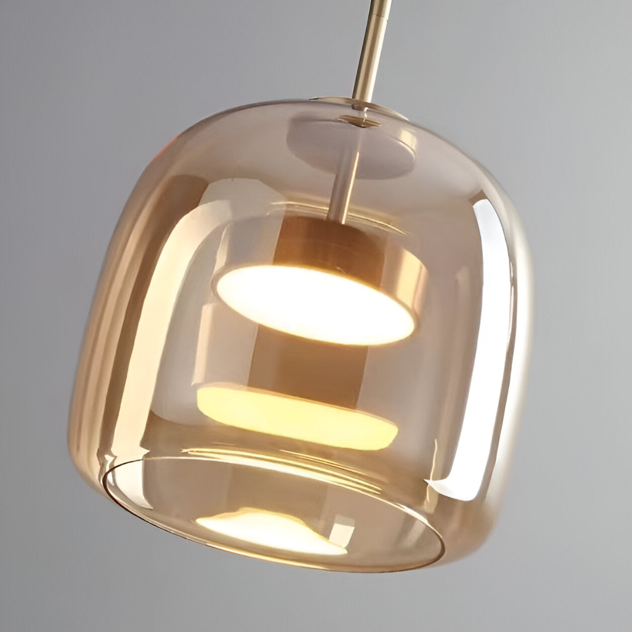 Pendant Light Retro Glass LED Modern Style | Halvra