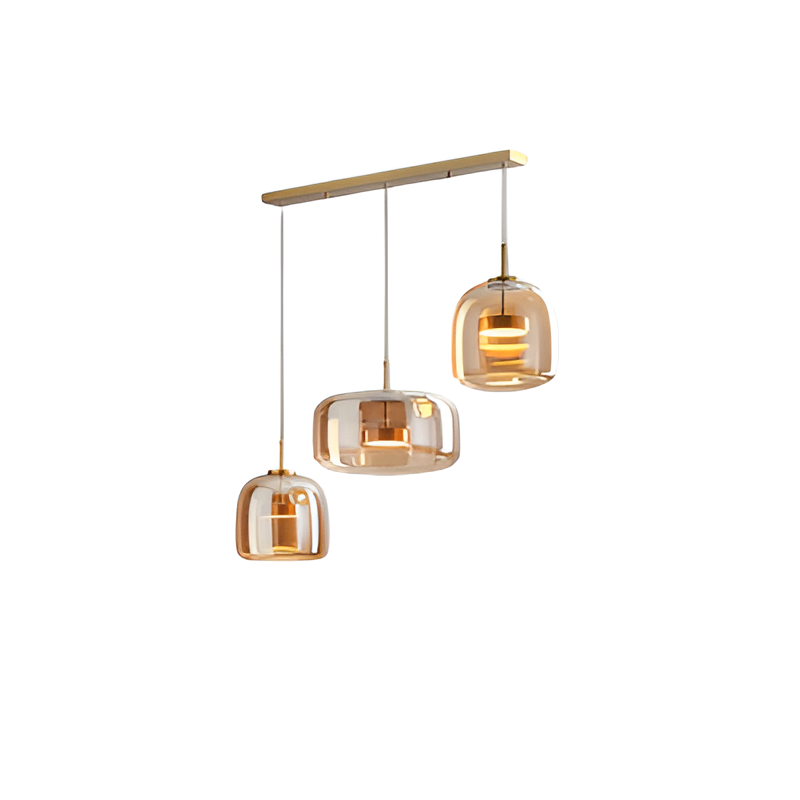 Pendant Light Retro Glass LED Modern Style | Halvra