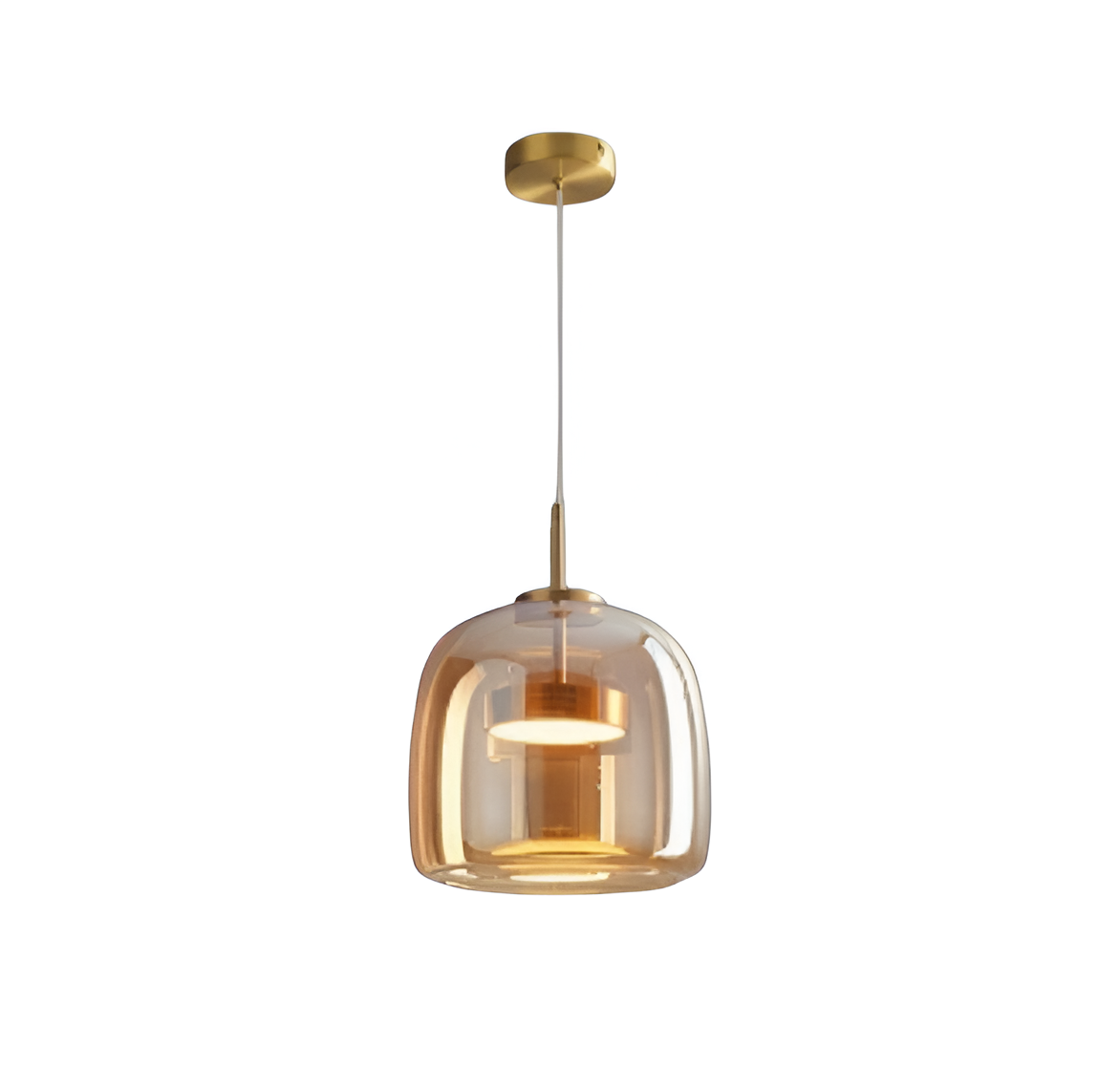 Pendant Light Retro Glass LED Modern Style | Halvra