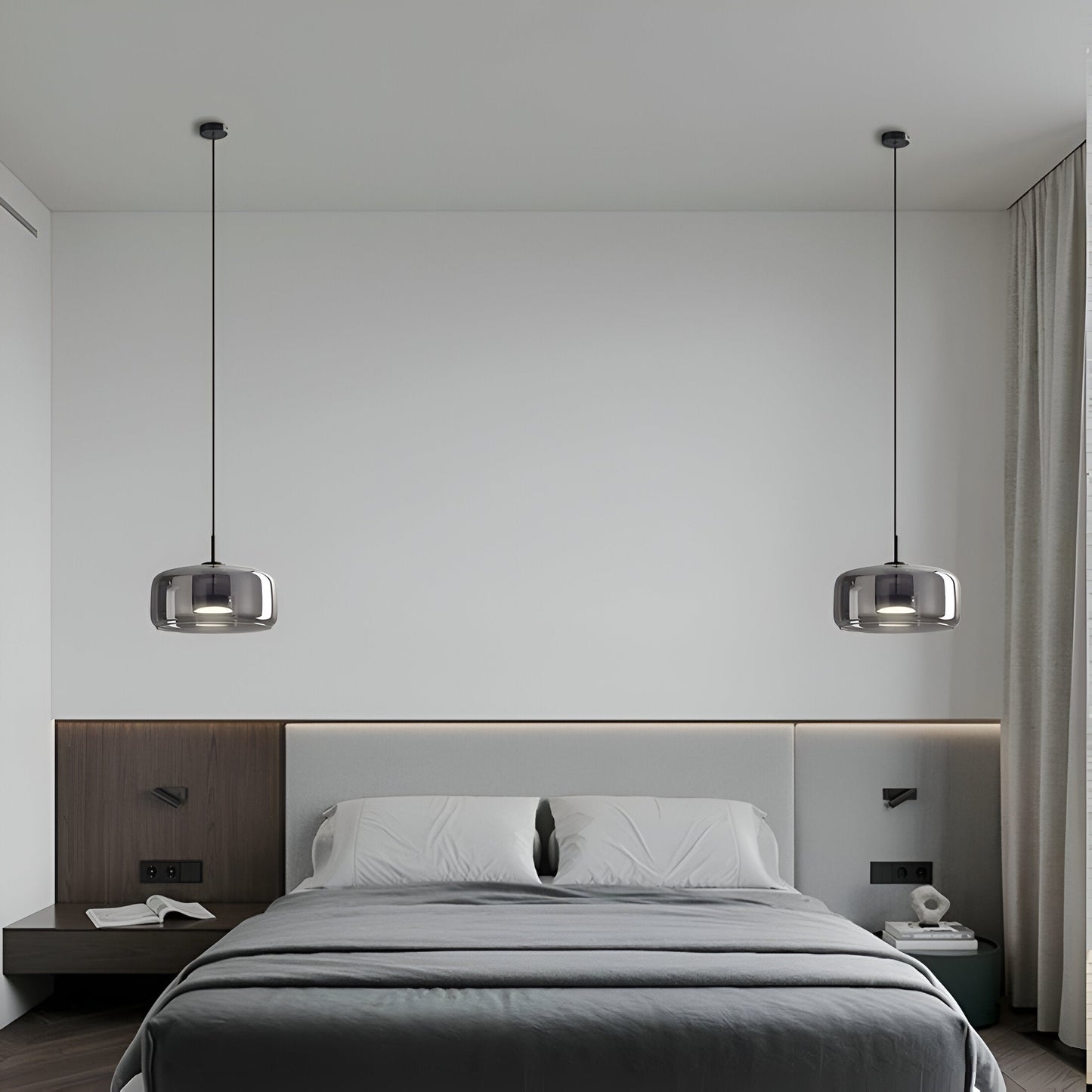 Pendant Light Retro Glass LED Modern Style | Halvra