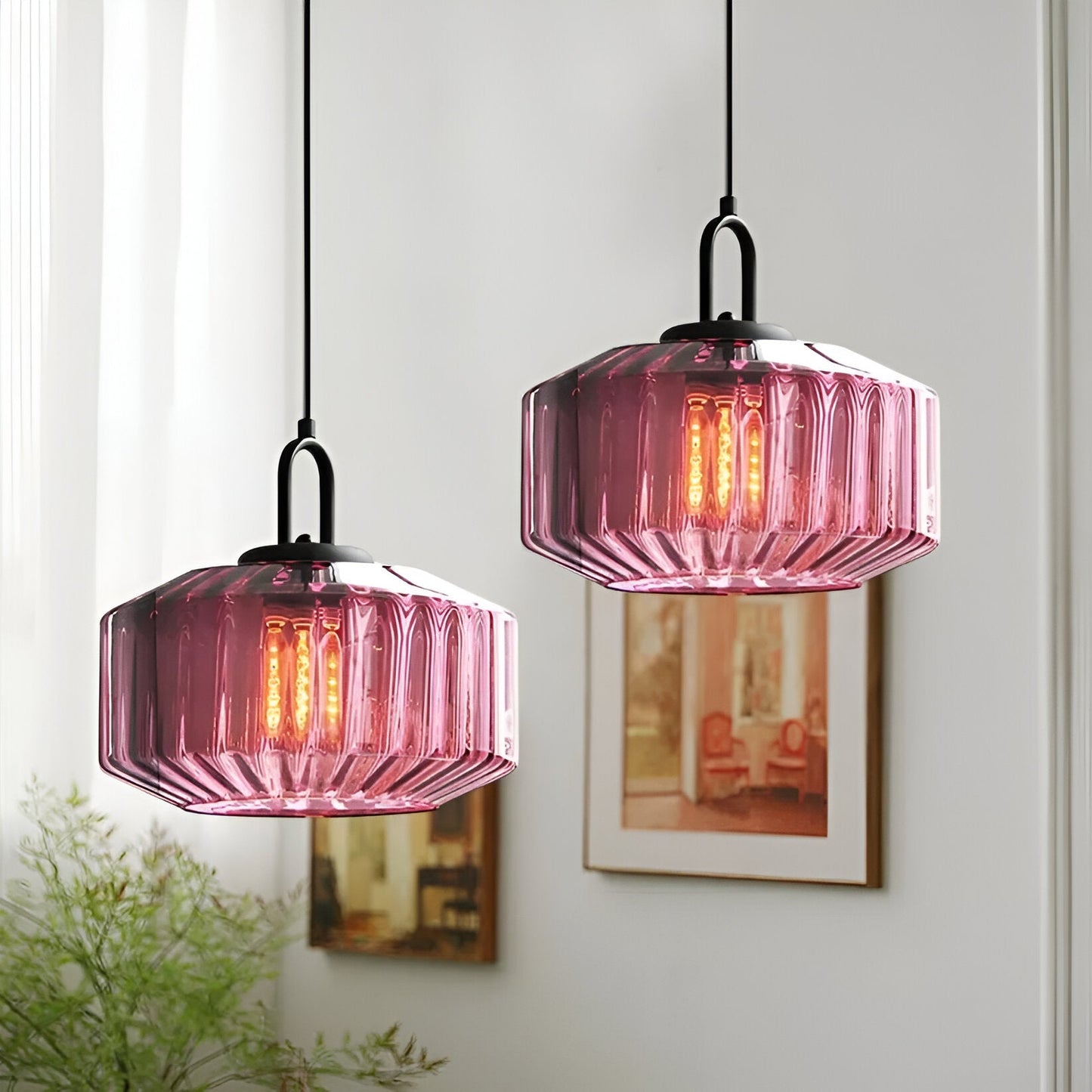 Pendant Light Retro Glass in Minimalist Style | Montra