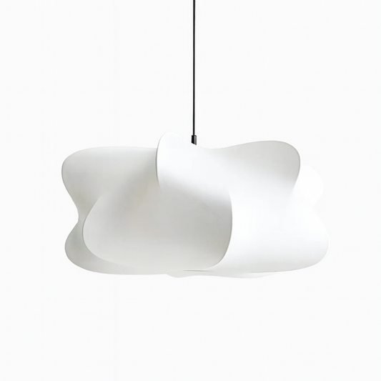 Pendant Light Silk Shade Modern Minimalist | Jureva