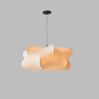 Pendant Light Silk Shade Modern Minimalist | Jureva