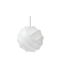 Pendant Light Silk Sphere in Wabi Sabi Style | Sabire