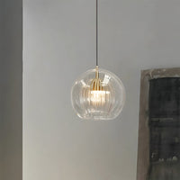 Pendant Light Spherical Glass in Nordic Modern Style | Vynari