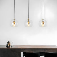 Pendant Light Spherical Glass in Nordic Modern Style | Vynari