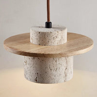 Pendant Light Travertin Japanese Style | Orivani