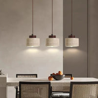 Pendant Light Travertine Shade Nordic Minimalist Style | Lemiro