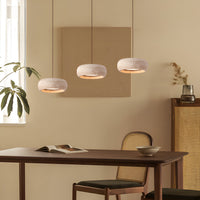 Pendant Light Travertine Stone in Wabi Sabi Style | Sorava