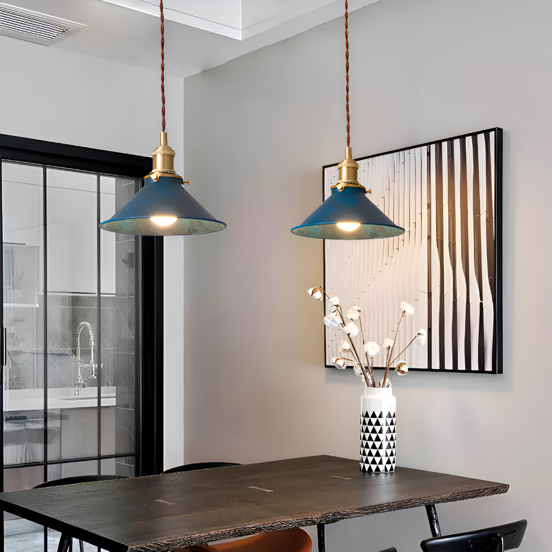 Pendant Light Vintage Iron in Modern Style | Rovian