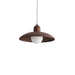 Pendant Light Walnut Finish Japanese Wabi-Sabi Style | Noraku