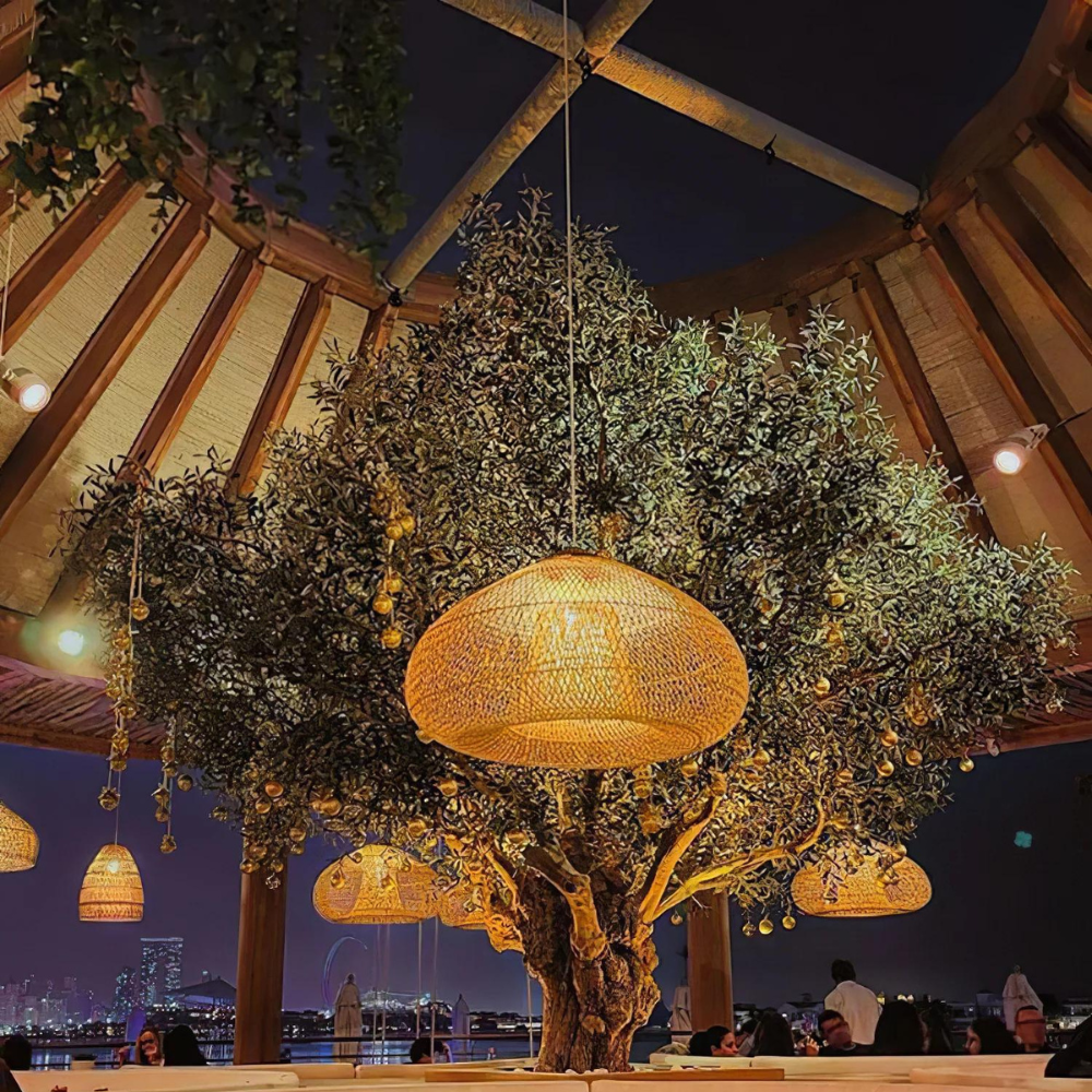 Pendant Light Wisteria Rattan Japandi Style | Monira