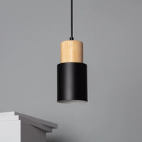 Pendant Light Wood Accent LED in Nordic Design | Macylea