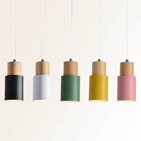 Pendant Light Wood Accent LED in Nordic Design | Macylea
