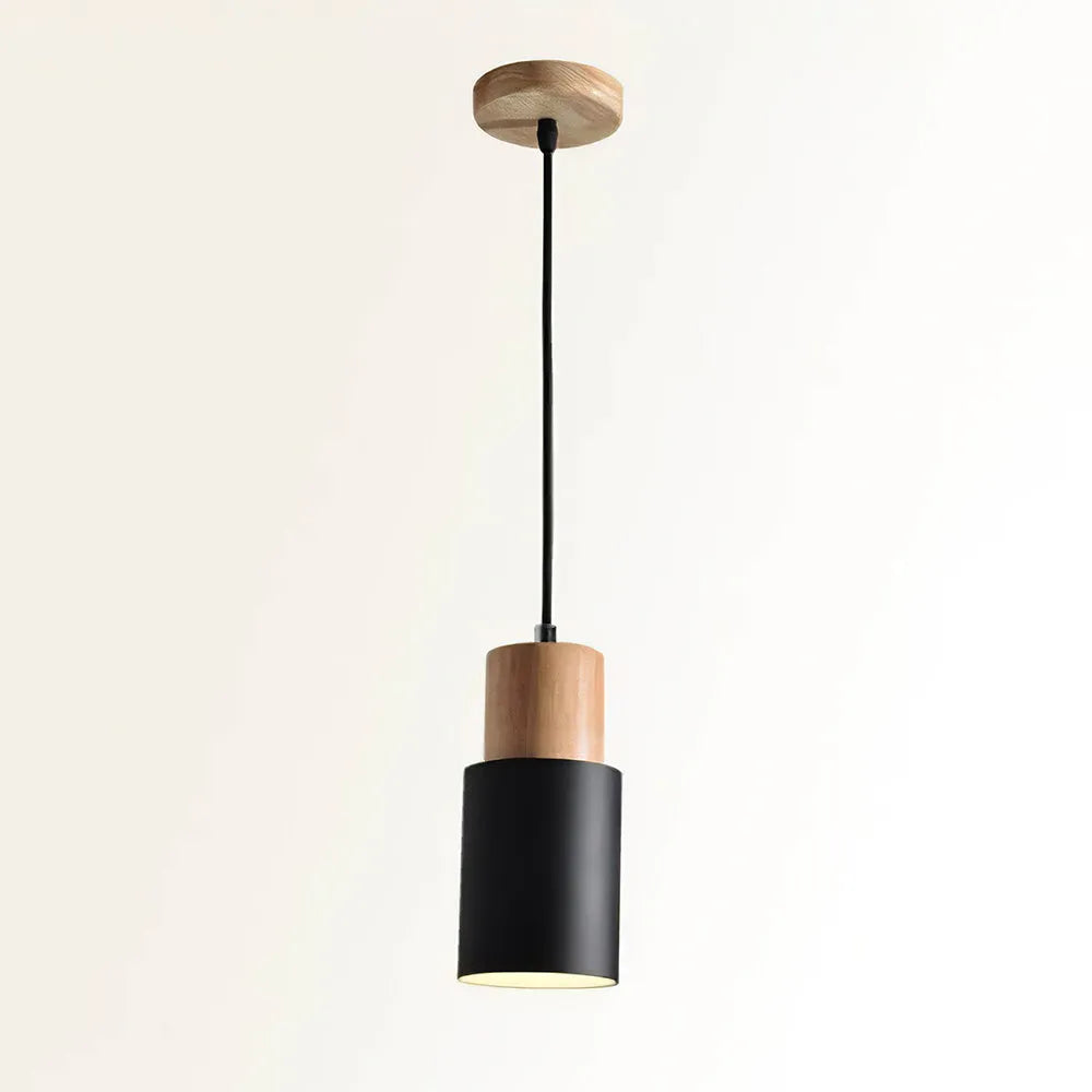 Pendant Light Wood Accent LED in Nordic Design | Macylea