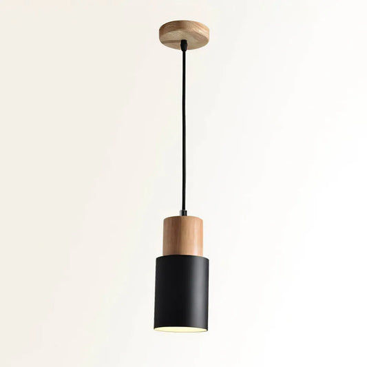 Pendant Light Wood Accent LED in Nordic Design | Macylea
