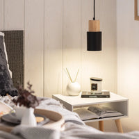Pendant Light Wood Accent LED in Nordic Design | Macylea