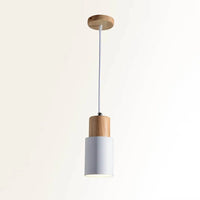 Pendant Light Wood Accent LED in Nordic Design | Macylea