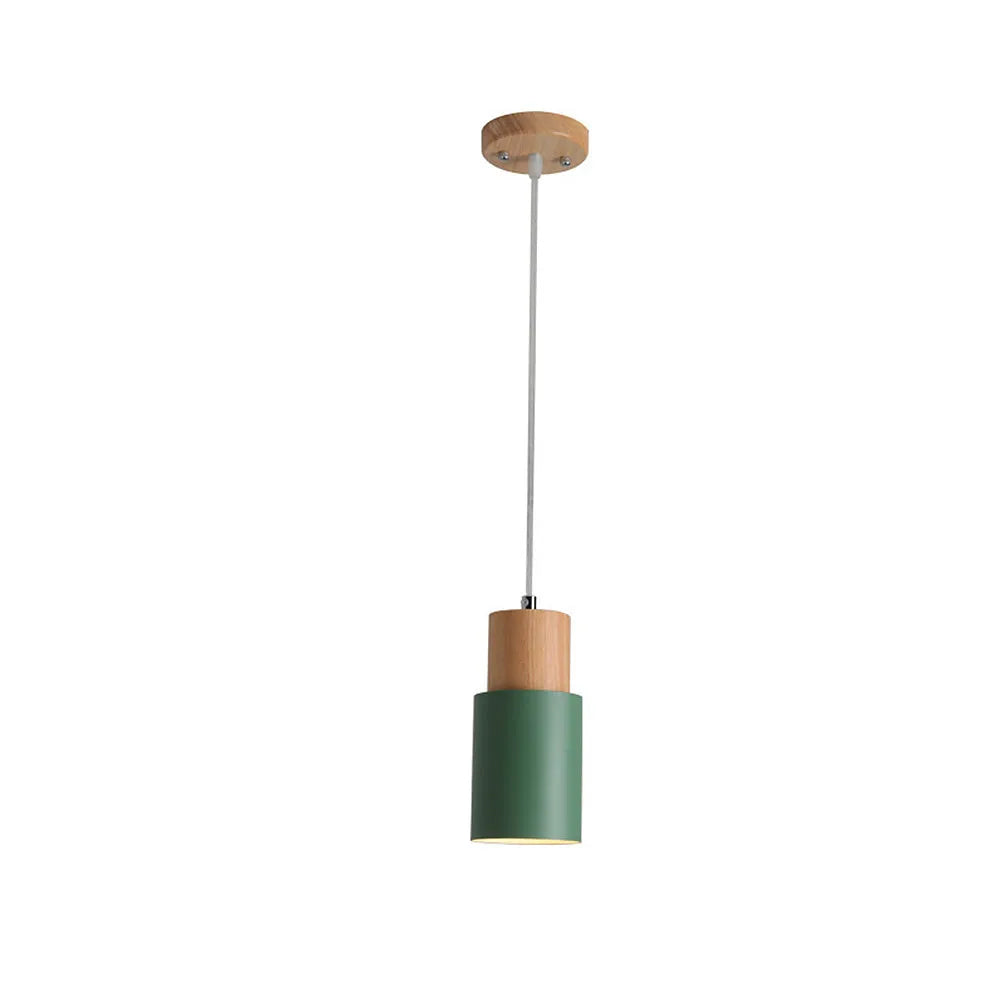 Pendant Light Wood Accent LED in Nordic Design | Macylea