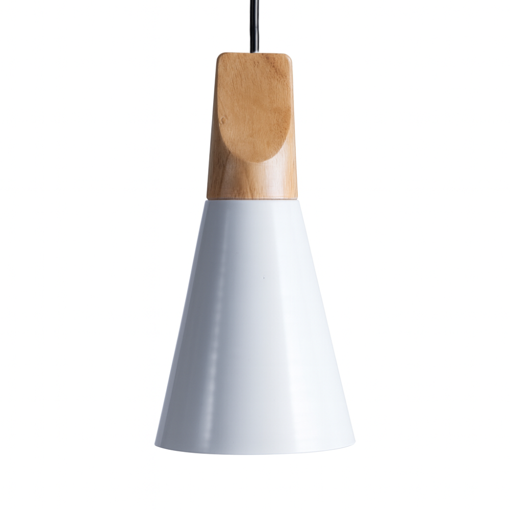 Pendant Light Wood Aluminium Nordic Style | Alvarn