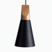 Pendant Light Wood Aluminium Nordic Style | Alvarn