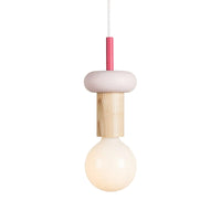 Pendant Light Wood LED Nordic Geometric Lighting | Nordilo