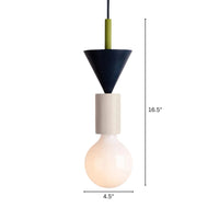 Pendant Light Wood LED Nordic Geometric Lighting | Nordilo