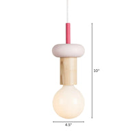 Pendant Light Wood LED Nordic Geometric Lighting | Nordilo