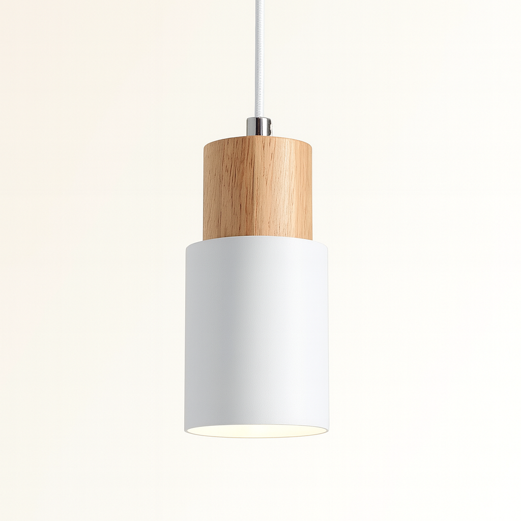 Pendant Light Wood Metal Nordic Style | Cosvan