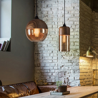 Pendant Light Wood and Glass Nordic Style | Norvemi