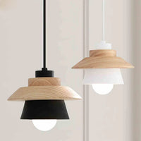 Pendant Light Wood and Metal Nordic LED Design | Nordeva