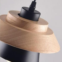 Pendant Light Wood and Metal Nordic LED Design | Nordeva