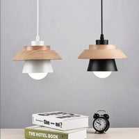 Pendant Light Wood and Metal Nordic LED Design | Nordeva