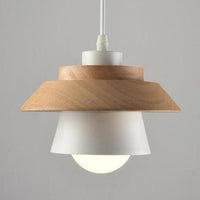 Pendant Light Wood and Metal Nordic LED Design | Nordeva