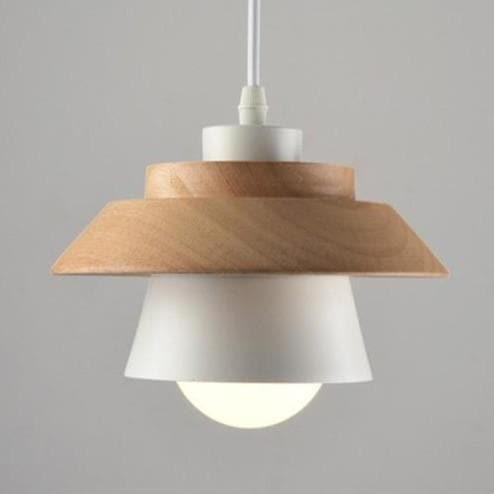 Pendant Light Wood and Metal Nordic LED Design | Nordeva