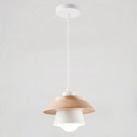 Pendant Light Wood and Metal Nordic LED Design | Nordeva