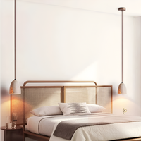 Pendant Light Yellow Travertine Retro Bell Design | Vinoro