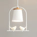 Pendant Light with Bird Details Scandinavian Interior | Arandis