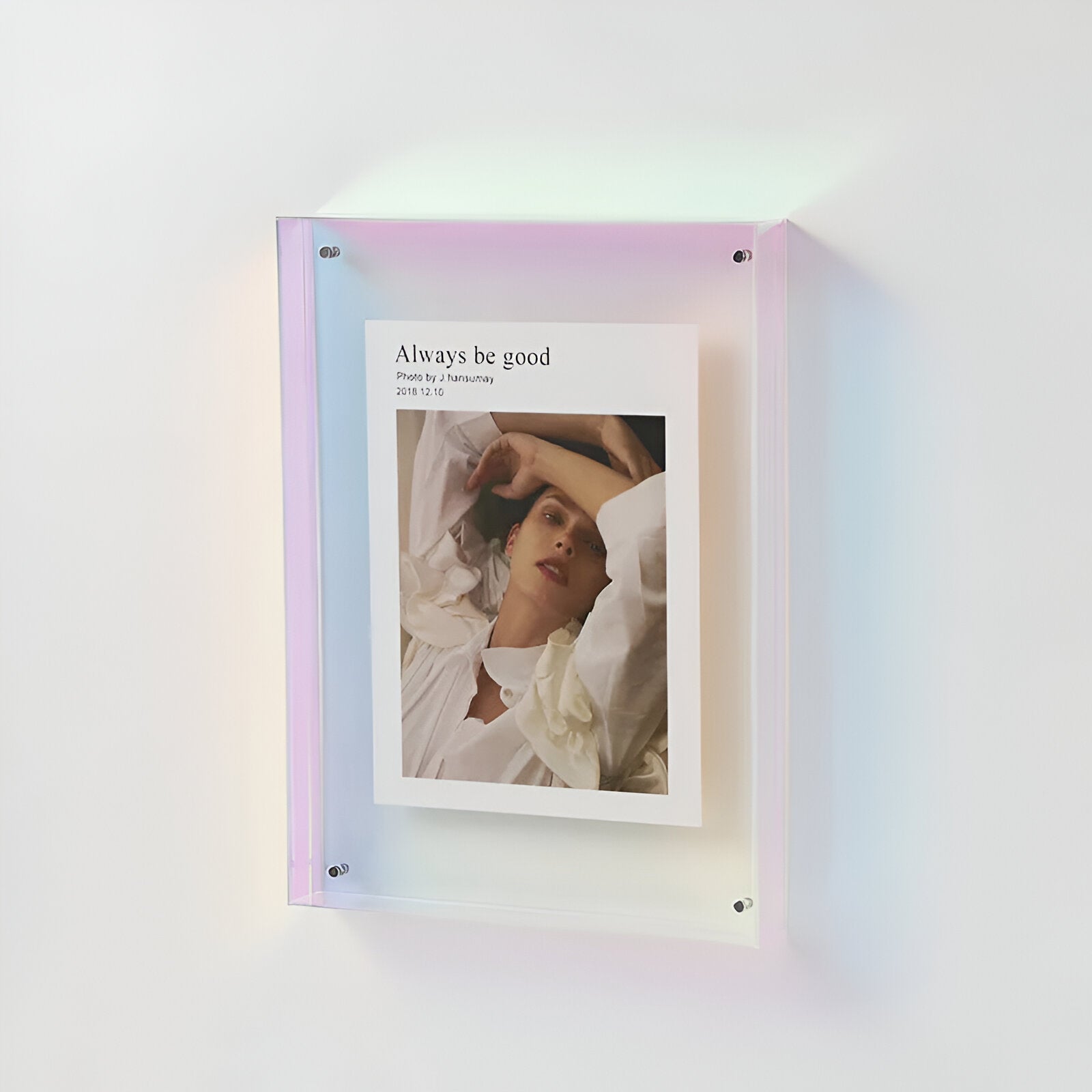 Photo Frame Acrylic Transparent Modern Display | Zorella