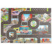 Play Mat City Road Traffic Map Educational Carpet | Trafino