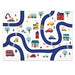 Play Mat Polyester City Design for Kids Room | Mivero