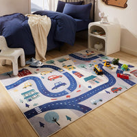 Play Mat Polyester City Design for Kids Room | Mivero