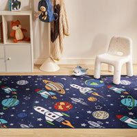 Play Mat Polyester Space Print for Kids Room Use | Astrivo