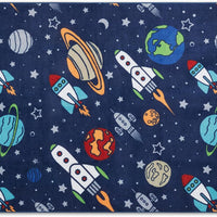 Play Mat Polyester Space Print for Kids Room Use | Astrivo