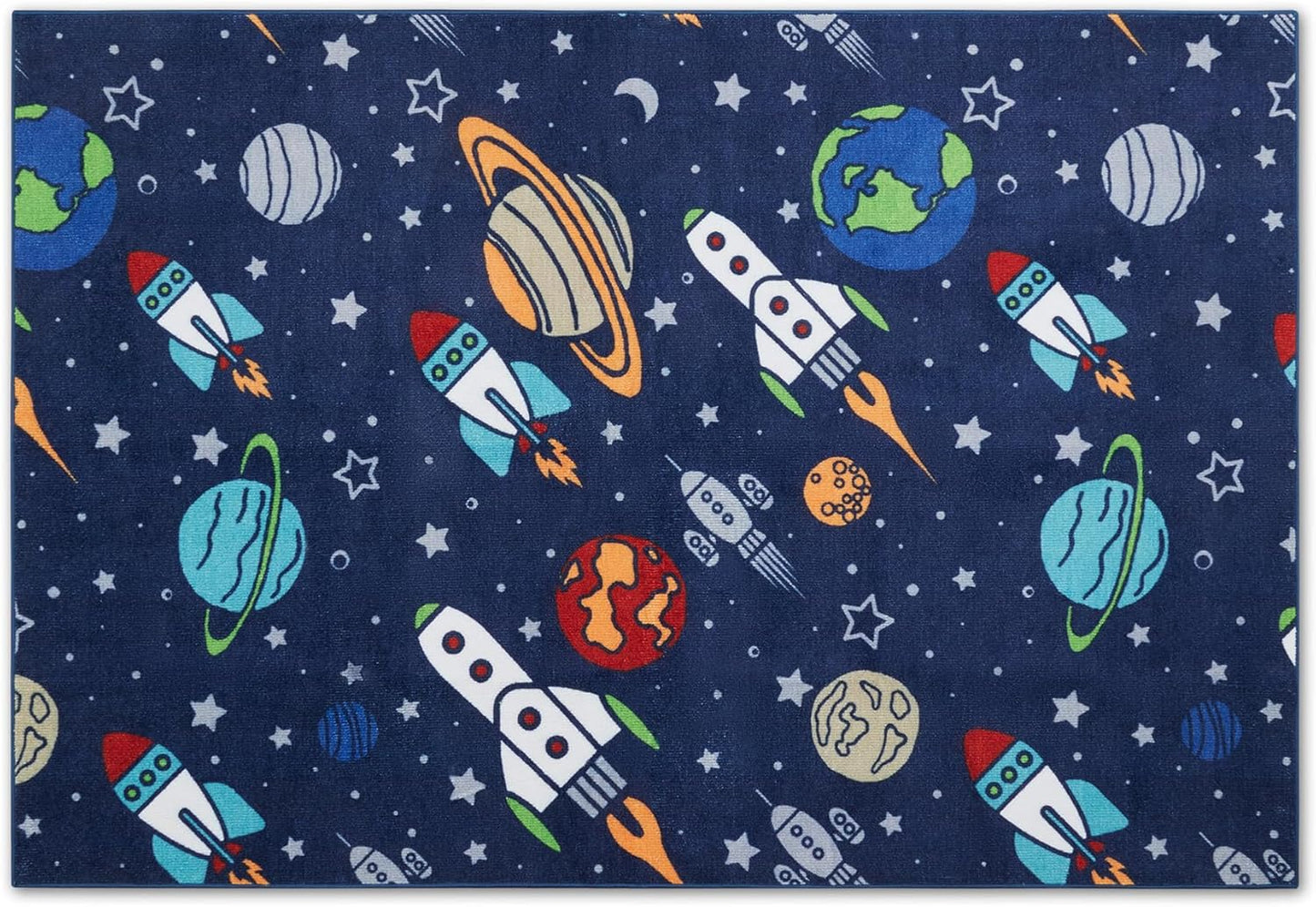 Play Mat Polyester Space Print for Kids Room Use | Astrivo